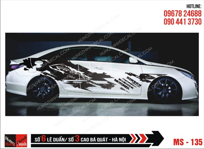 Tem Xe ô tô 4 chỗ – 135