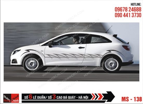 Tem Xe ô tô 4 chỗ – 138