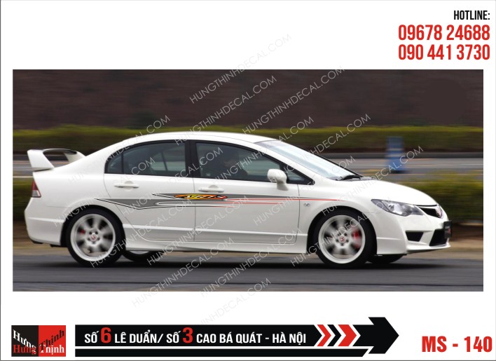 Tem Xe ô tô 4 chỗ – 140