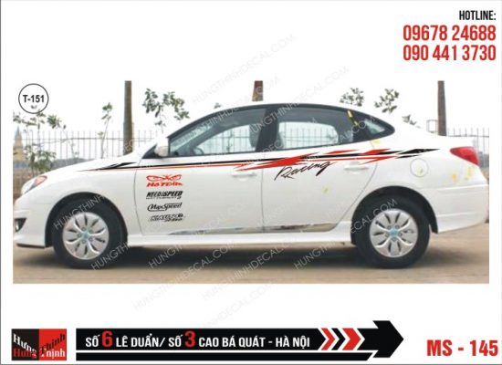 Tem Xe ô tô 4 chỗ – 145