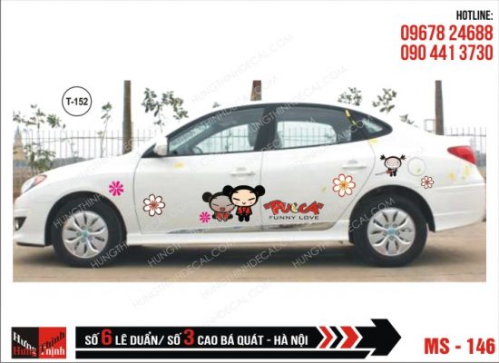 Tem Xe ô tô 4 chỗ – 146