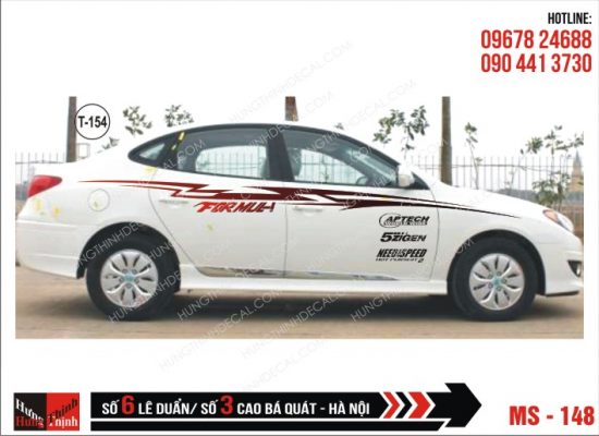 Tem Xe ô tô 4 chỗ – 148