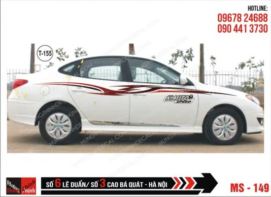 Tem Xe ô tô 4 chỗ – 149