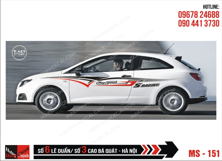 Tem Xe ô tô 4 chỗ – 151