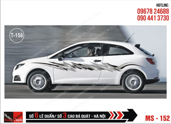 Tem Xe ô tô 4 chỗ – 152