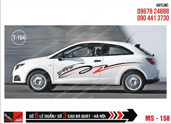 Tem Xe ô tô 4 chỗ – 158