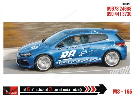 Tem Xe ô tô 4 chỗ – 165