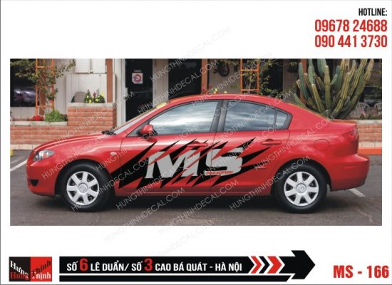 Tem Xe ô tô 4 chỗ – 166