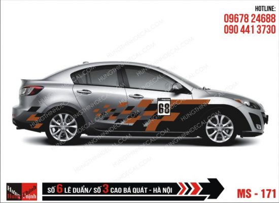 Tem Xe ô tô 4 chỗ – 171