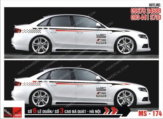 Tem Xe ô tô 4 chỗ – 174