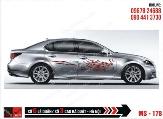 Tem Xe ô tô 4 chỗ – 178