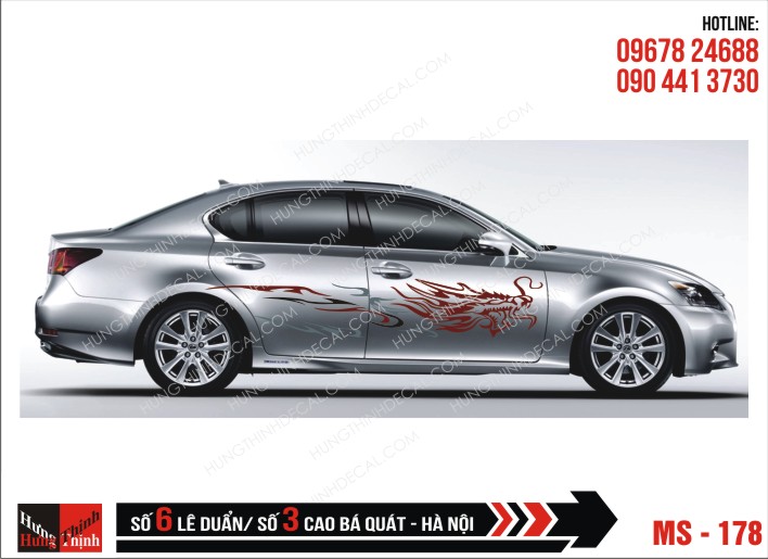 Tem Xe ô tô 4 chỗ – 178