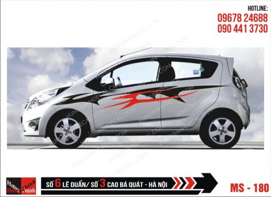 Tem Xe ô tô 4 ch – 180