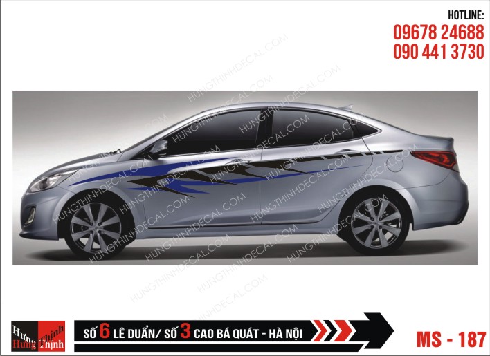 Tem Xe ô tô 4 chỗ – 187