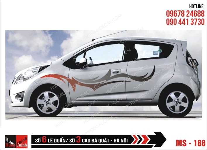 Tem Xe ô tô 4 chỗ – 188