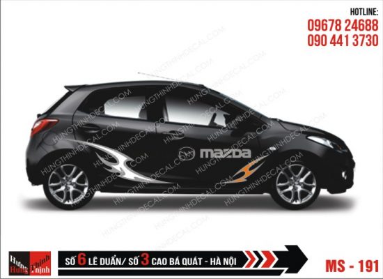 Tem Xe ô tô 4 chỗ – 191