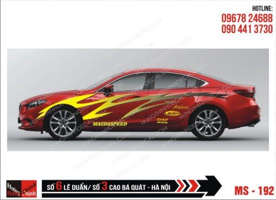 Tem Xe ô tô 4 chỗ – 192