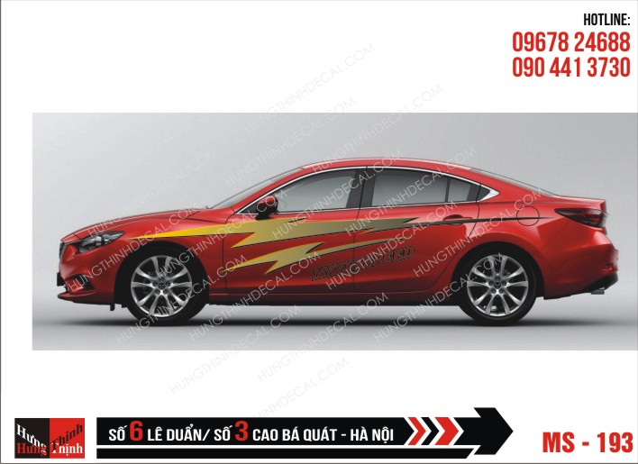 Tem Xe ô tô 4 chỗ – 193