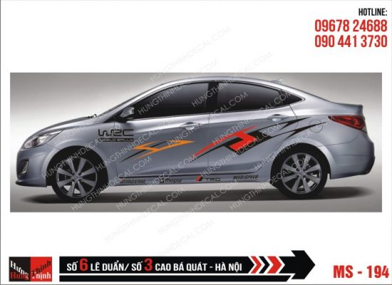 Tem Xe ô tô 4 chỗ – 194