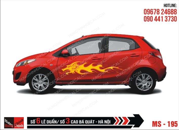 Tem Xe ô tô 4 chỗ – 195