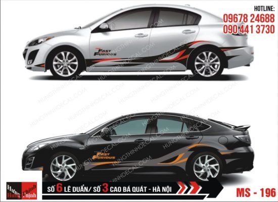 Tem Xe ô tô 4 chỗ – 196