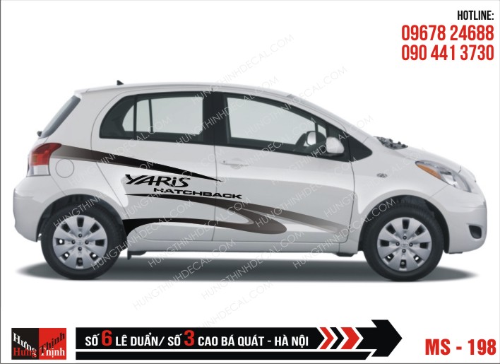 Tem Xe ô tô 4 chỗ – 198