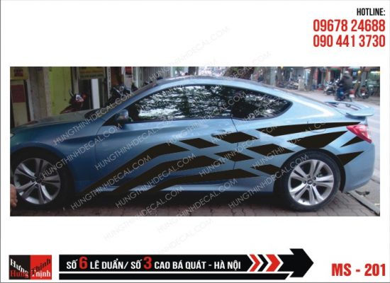 Tem Xe ô tô 4 chỗ – 201