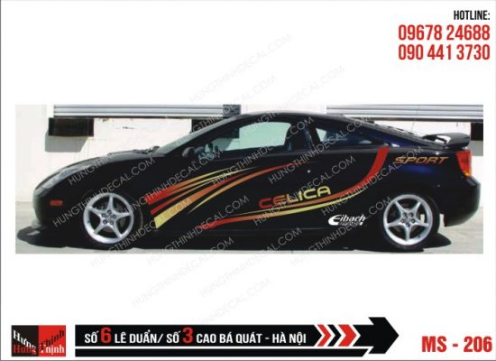 Tem Xe ô tô 4 chỗ – 207