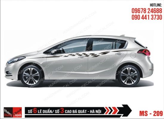 Tem Xe ô tô 4 chỗ – 209