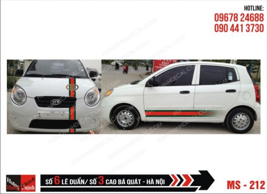 Tem Xe ô tô 4 chỗ – 212