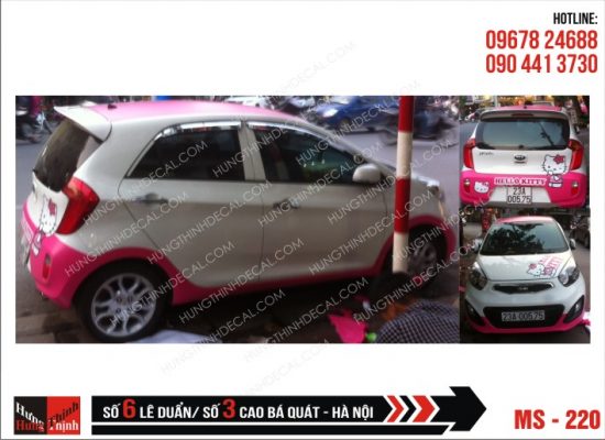 Tem Xe ô tô 4 chỗ – 220