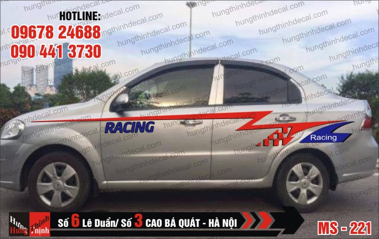 Tem Xe ô tô 4 chỗ – 221