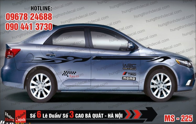 Tem Xe ô tô 4 chỗ – 225