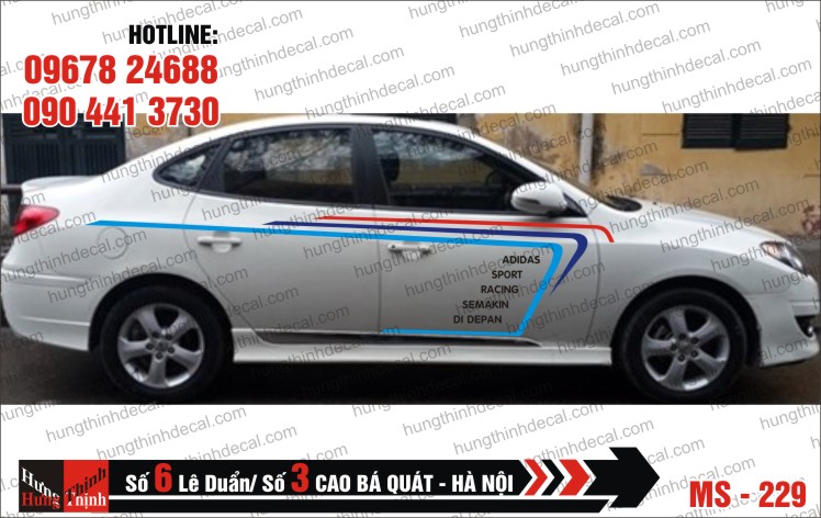 Tem Xe ô tô 4 chỗ – 229