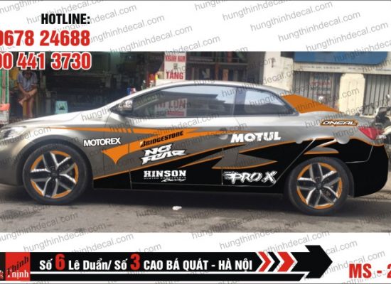 Tem Xe ô tô 4 chỗ – 230