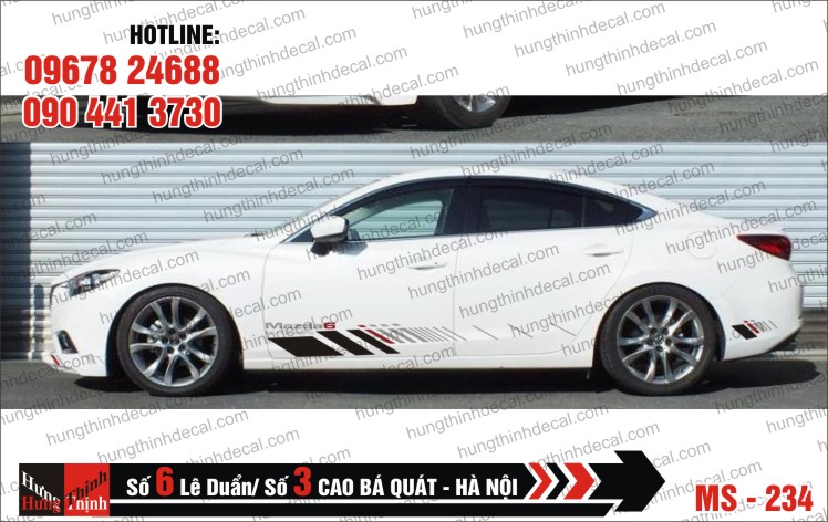 Tem Xe ô tô 4 chỗ – 234