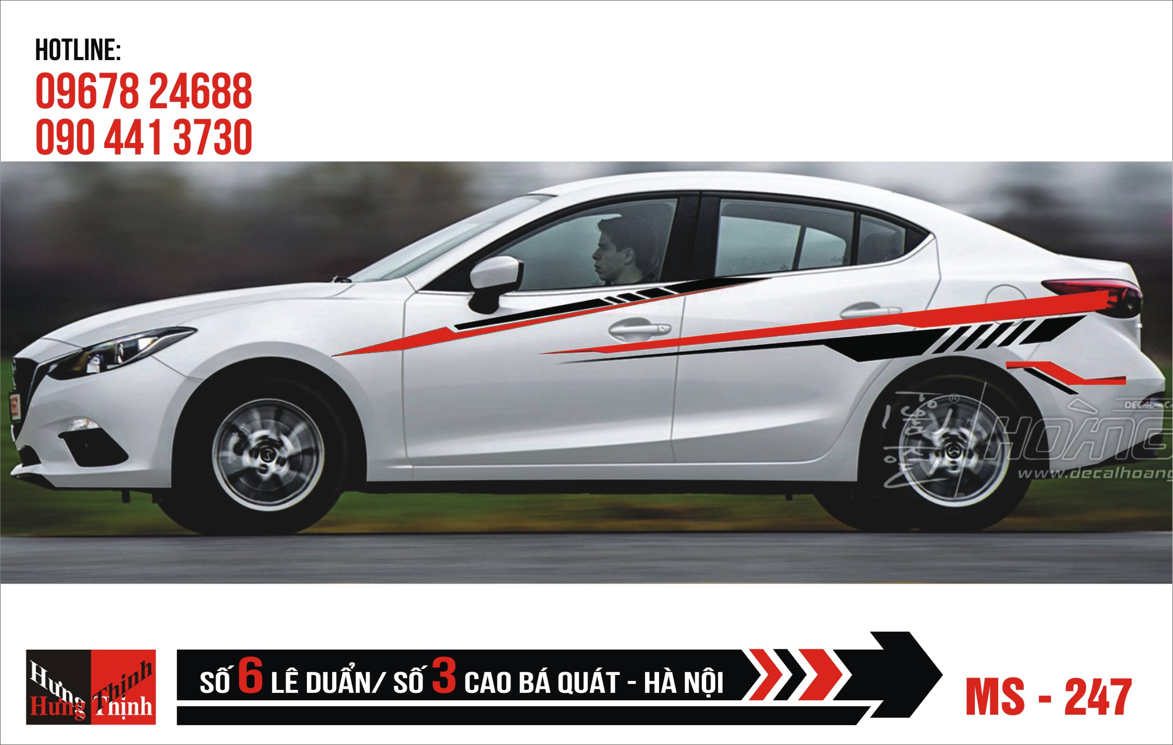 Tem Xe ô tô 4 chỗ – 247