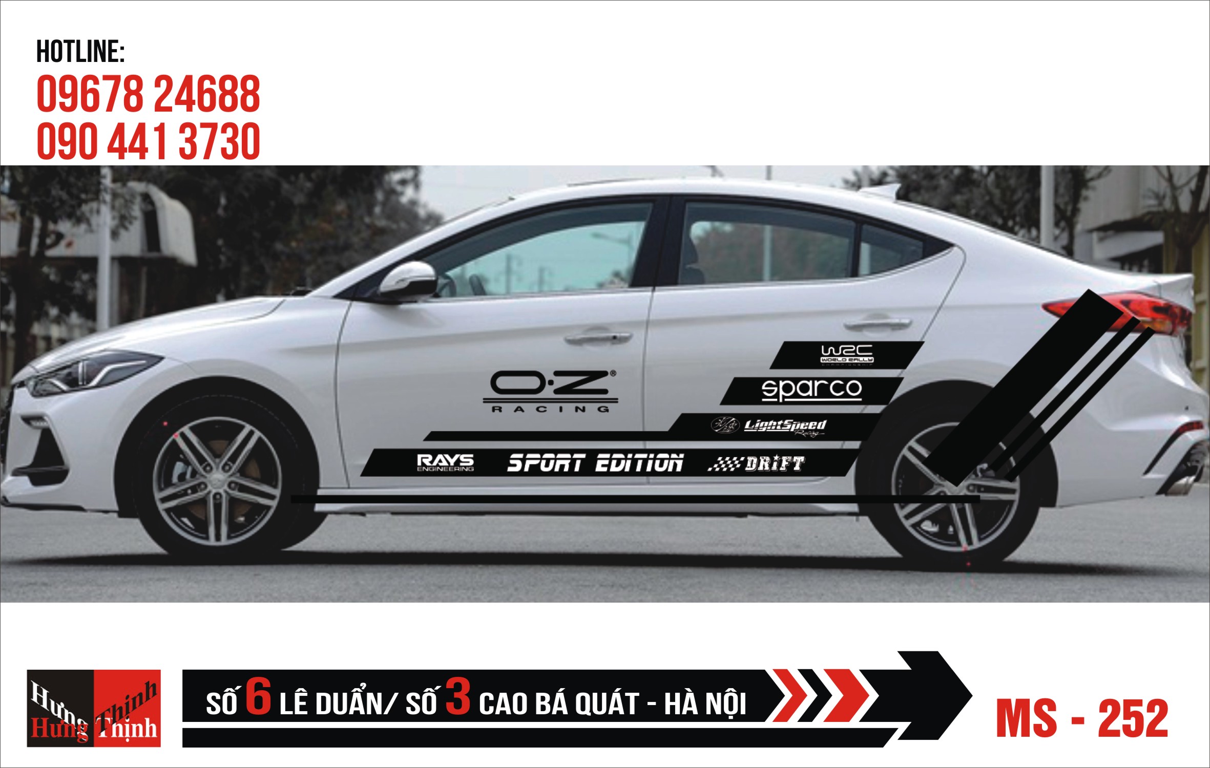 Tem Xe ô tô 4 chỗ – 252