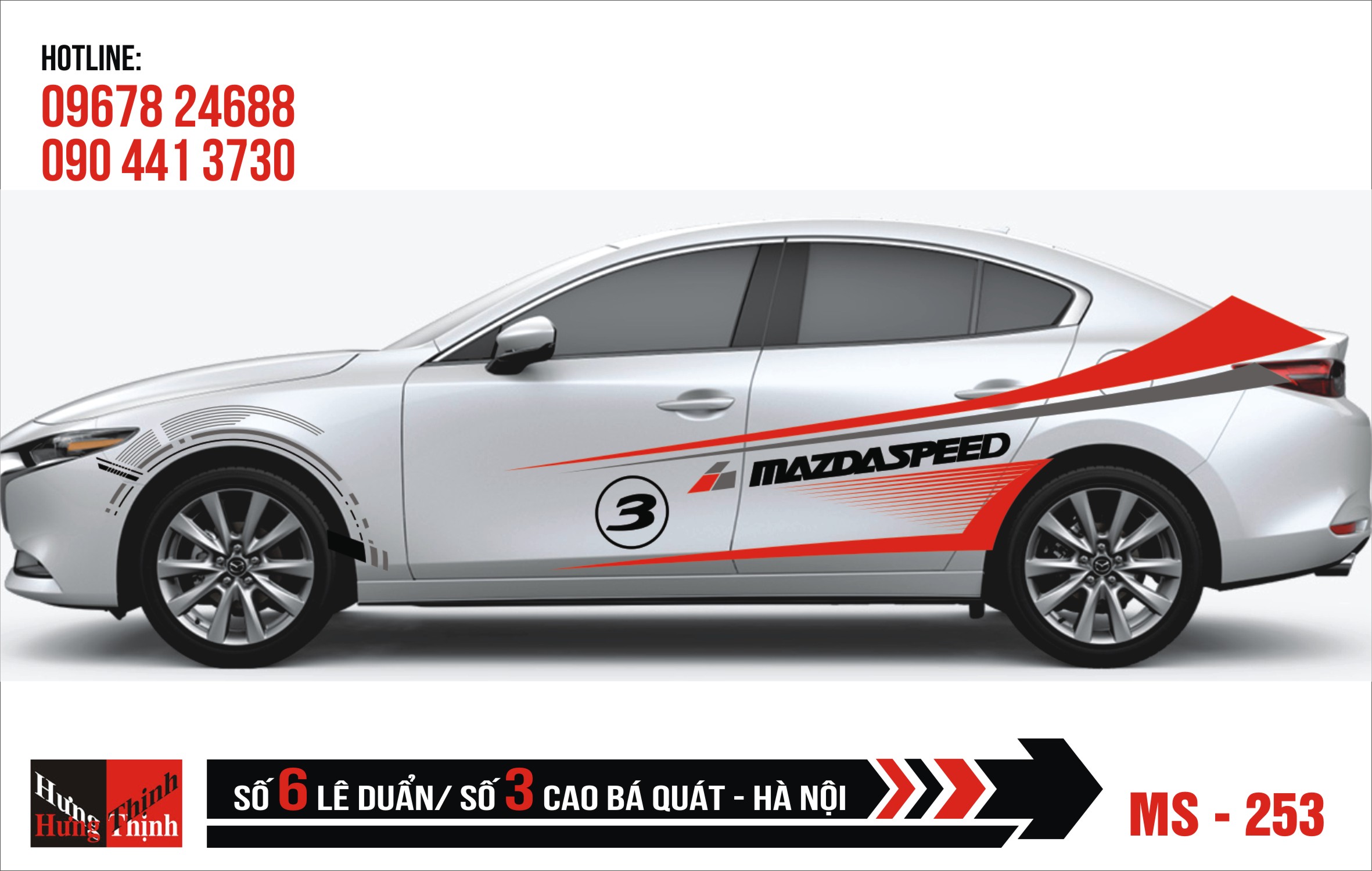 Tem Xe ô tô 4 chỗ – 253