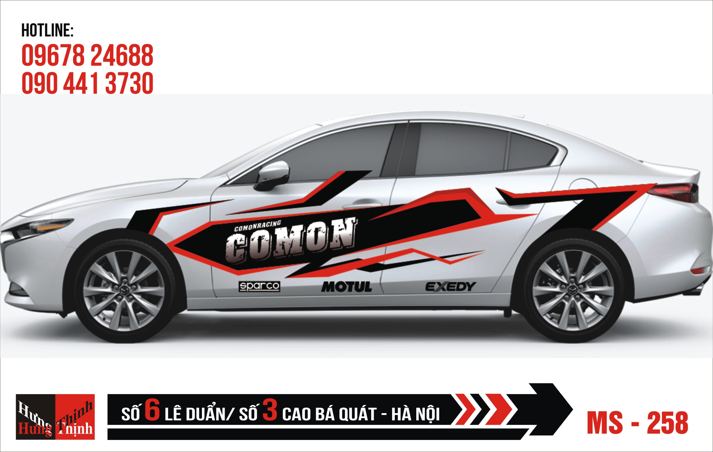 Tem Xe ô tô 4 chỗ – 258