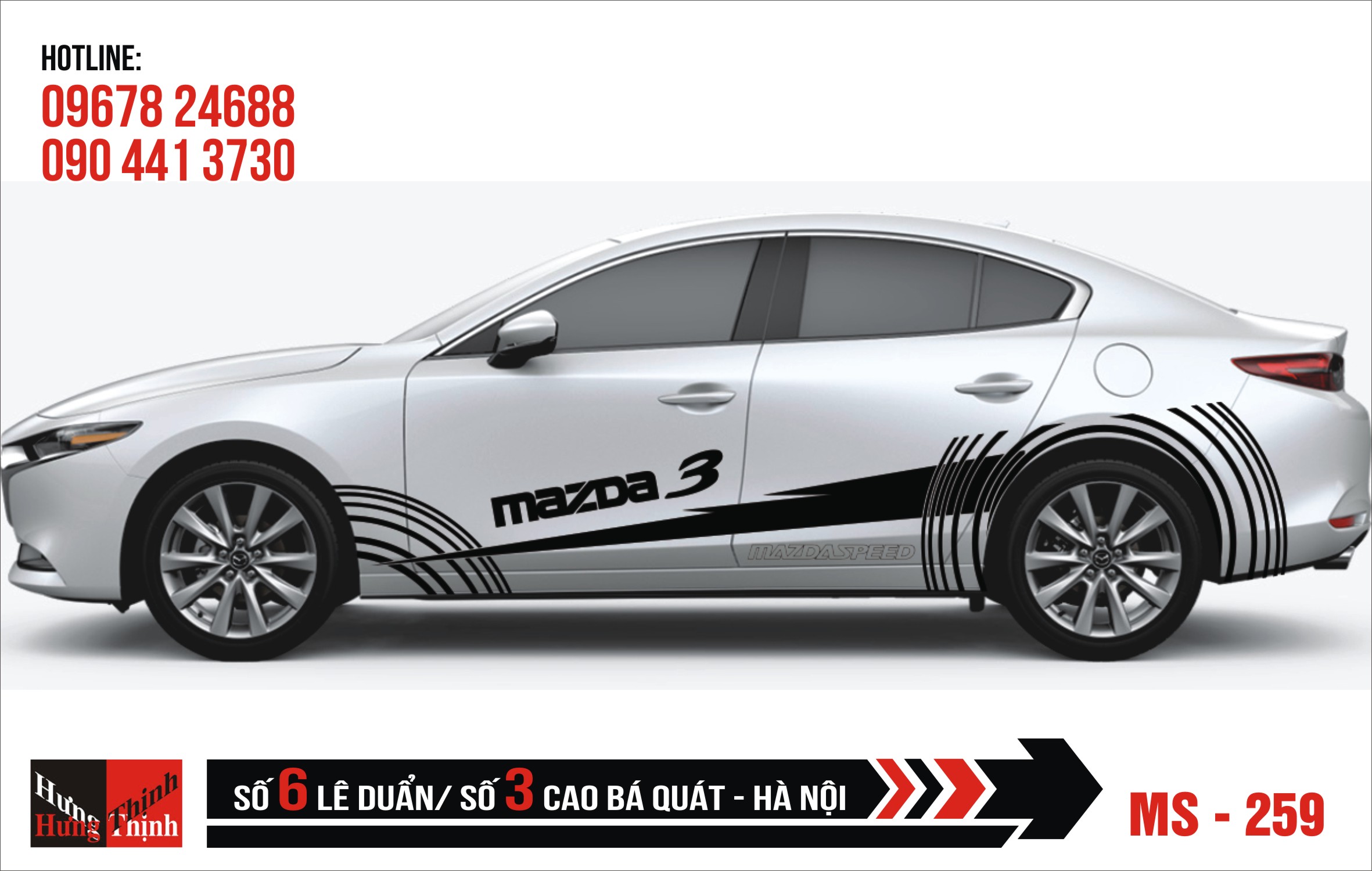 Tem Xe ô tô 4 chỗ – 259