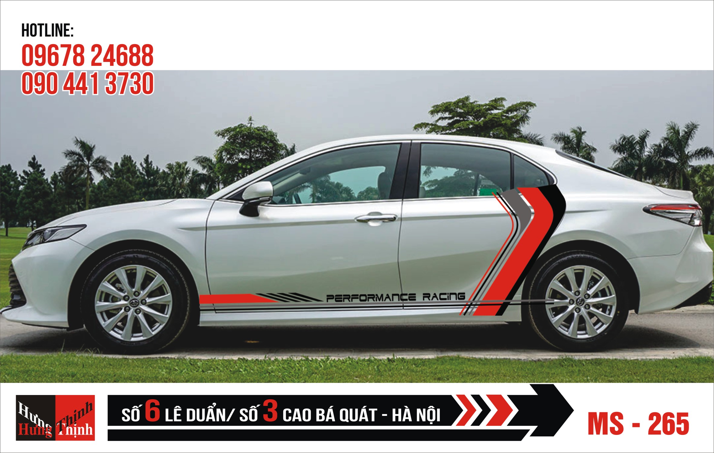 Tem Xe ô tô 4 chỗ – 265