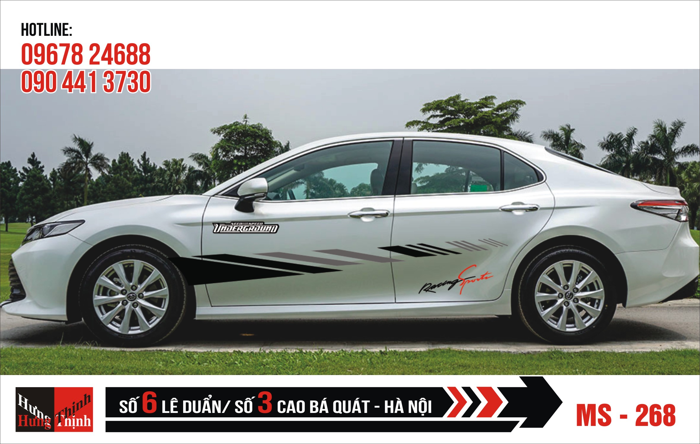 Tem Xe ô tô 4 chỗ – 268