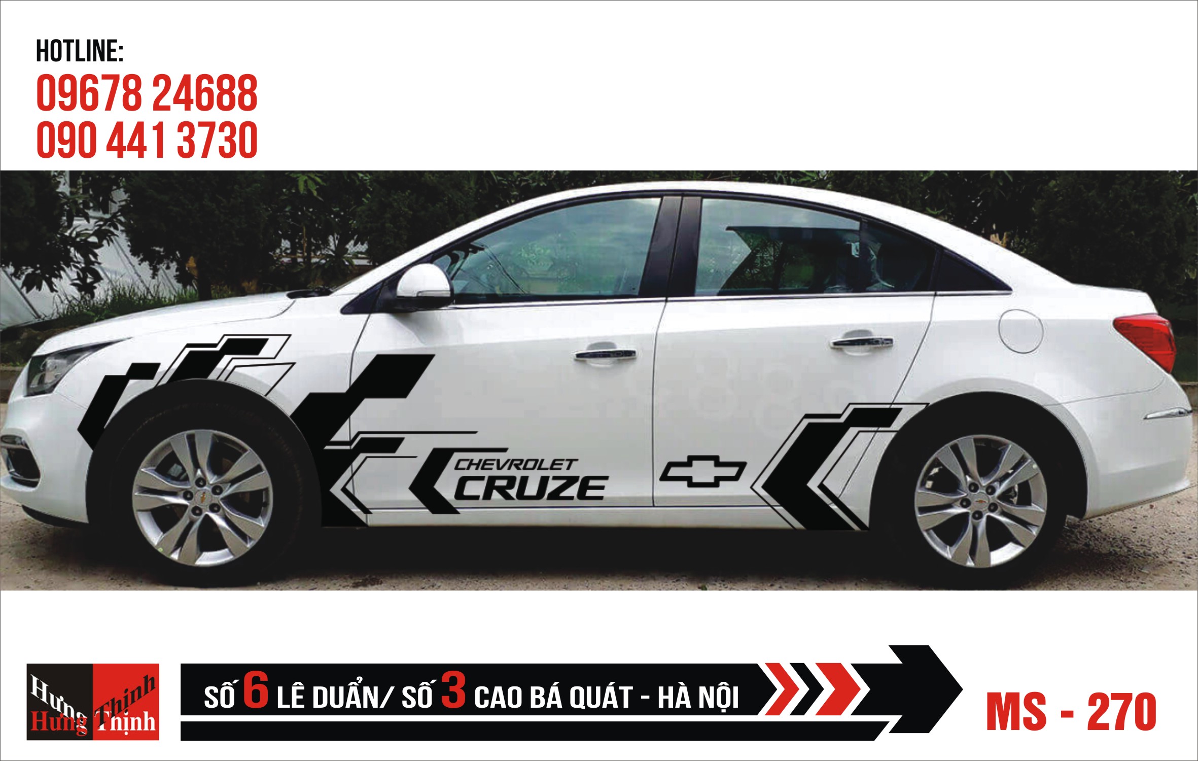 Tem Xe ô tô 4 chỗ – 270