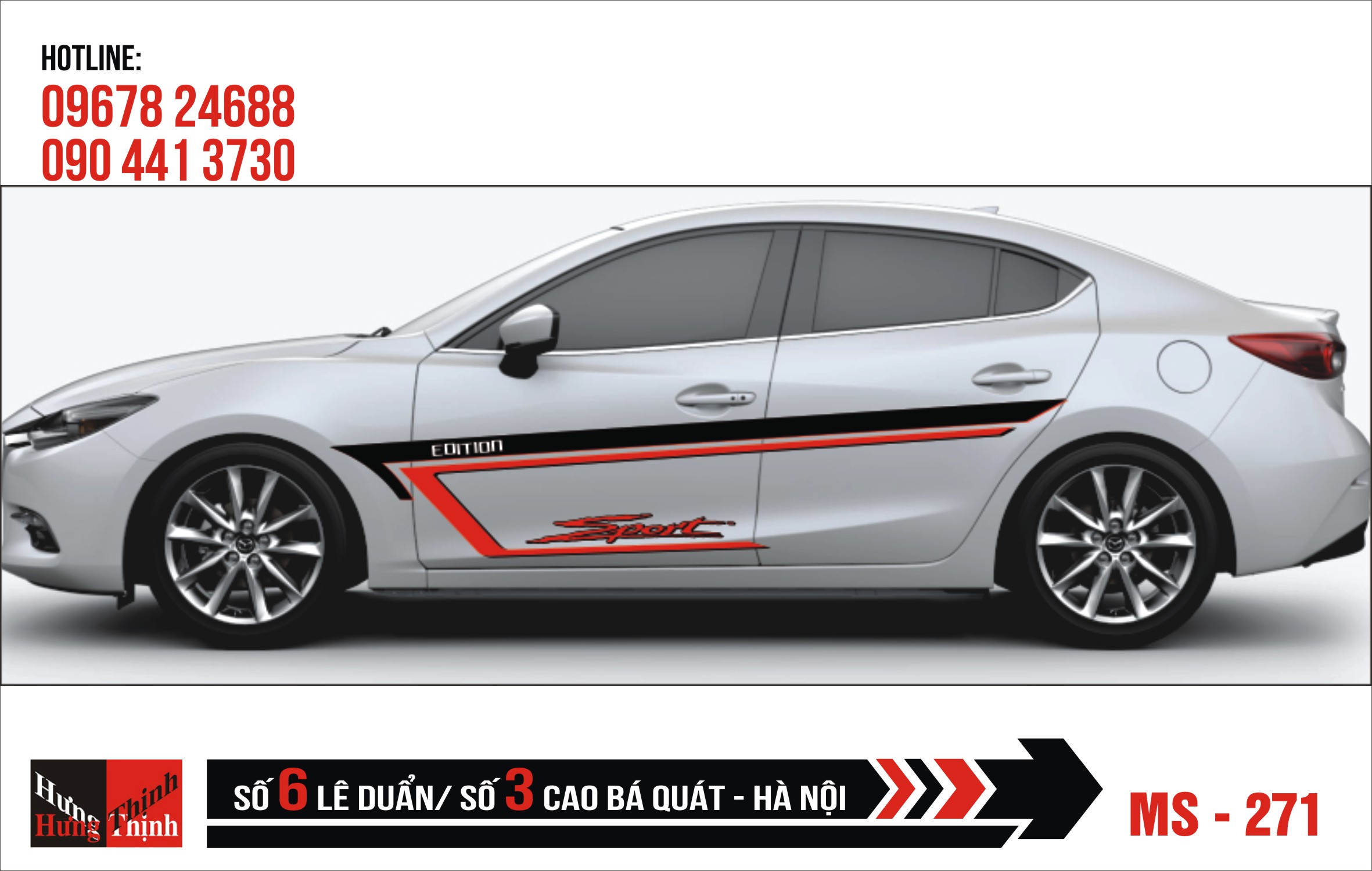 Tem Xe ô tô 4 chỗ – 271