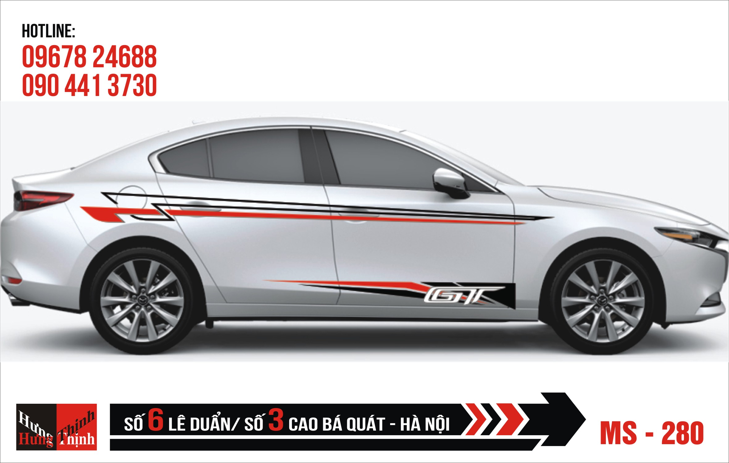 Tem Xe ô tô 4 chỗ – 280