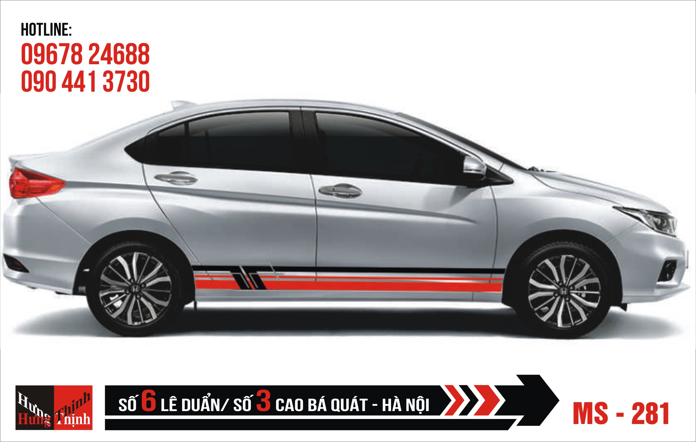 Tem Xe ô tô 4 chỗ – 281