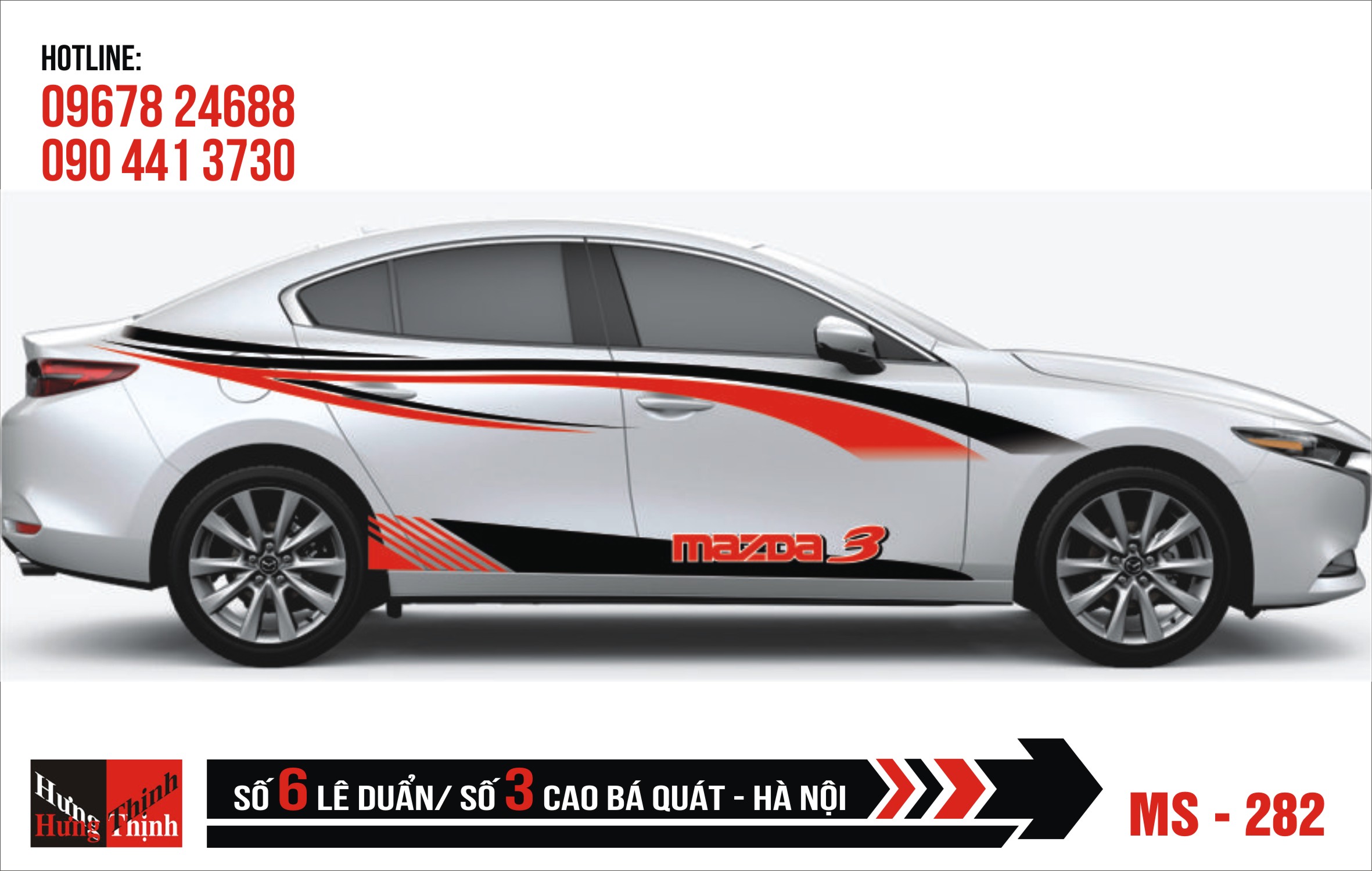 Tem Xe ô tô 4 chỗ – 282