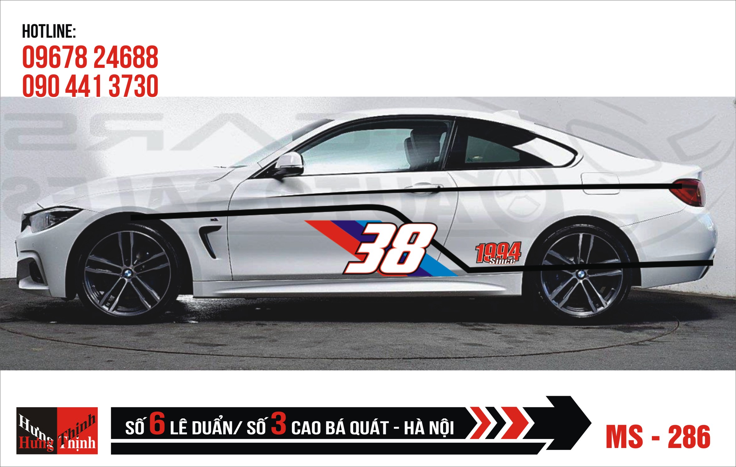 Tem Xe ô tô 4 chỗ – 286