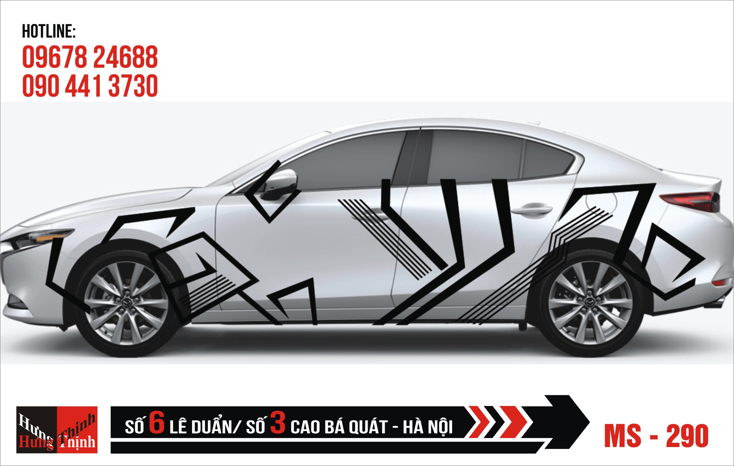 Tem Xe ô tô 4 chỗ – 290